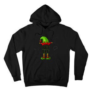 Art Elf Christmas Pajama Merry Christmas Art Teacher Tall Hoodie