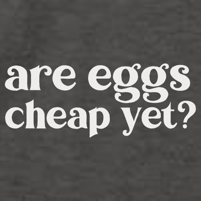 Are Eggs Cheap Yet Funny Anti Trump Sarcastic Vector Backpack