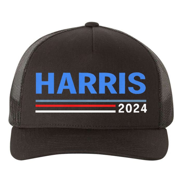 America Election Democrats Vote Harris 2024 President Yupoong Adult 5-Panel Trucker Hat