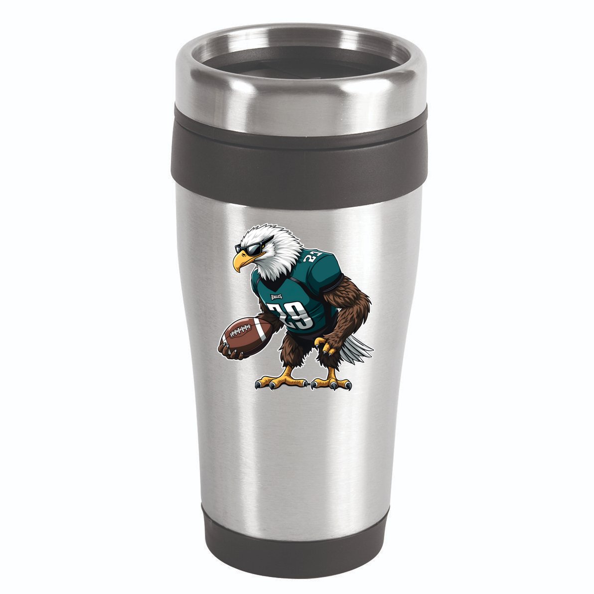 Awesome Eagles Design 16oz Travel Tumbler