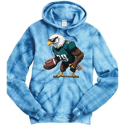 Awesome Eagles Design Tie Dye Hoodie