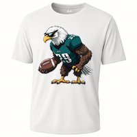 Awesome Eagles Design Cooling Performance Crew T-Shirt