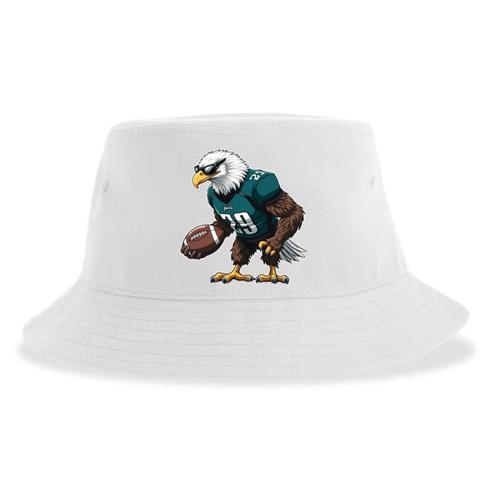 Awesome Eagles Design Sustainable Bucket Hat