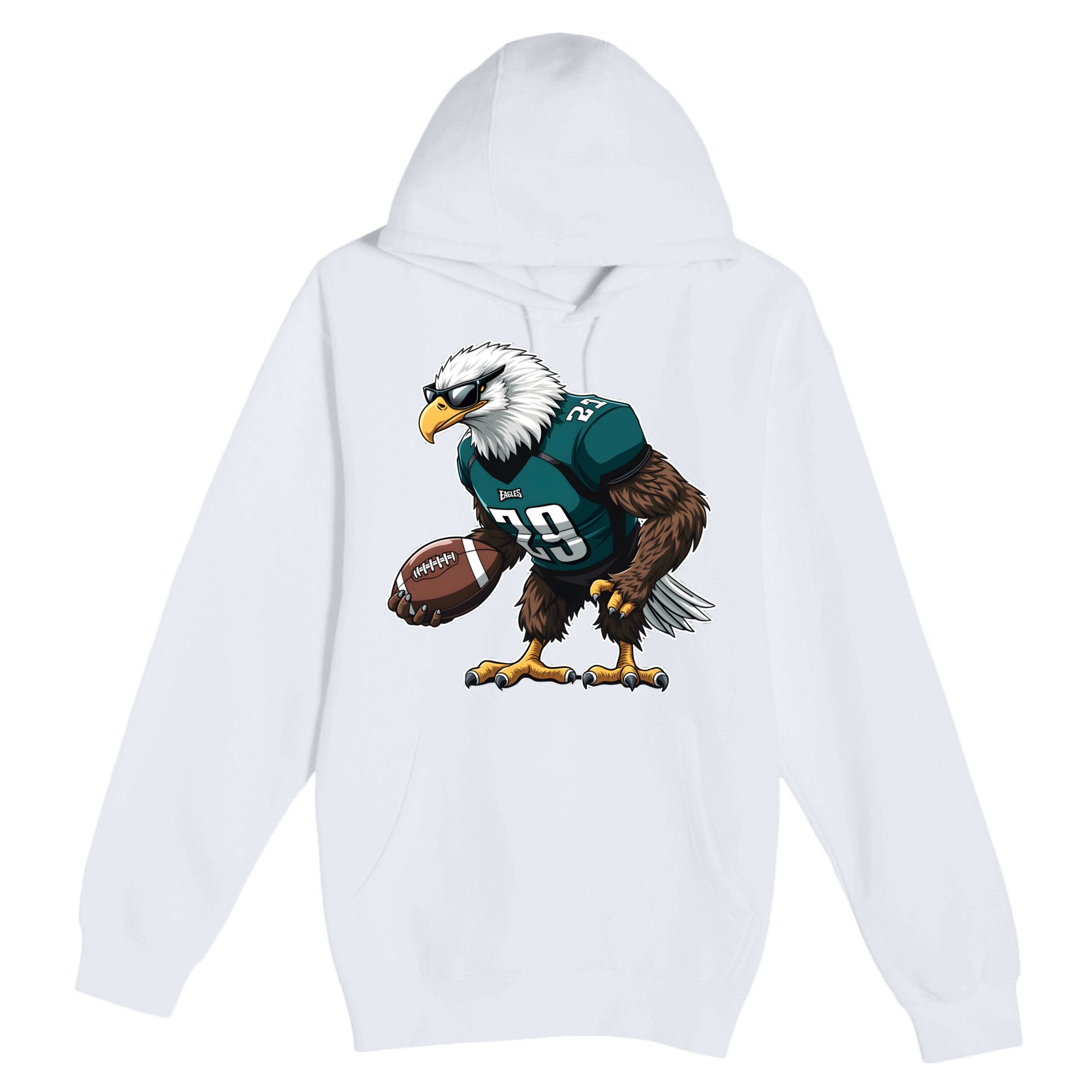 Awesome Eagles Design Premium Pullover Hoodie