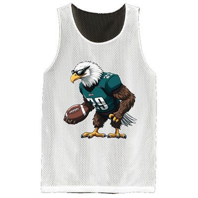 Awesome Eagles Design Mesh Reversible Basketball Jersey Tank