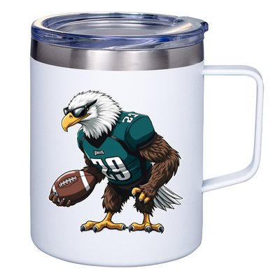 Awesome Eagles Design 12oz Stainless Steel Coffee Mug