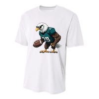 Awesome Eagles Design Youth Performance Sprint T-Shirt