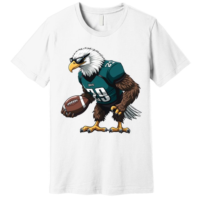 Awesome Eagles Design Premium T-Shirt