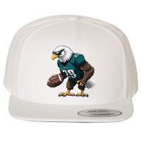 Awesome Eagles Design Wool Snapback Cap