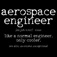 Aerospace Engineer Definition Funny Engineering Gift Cropped Pullover Crew