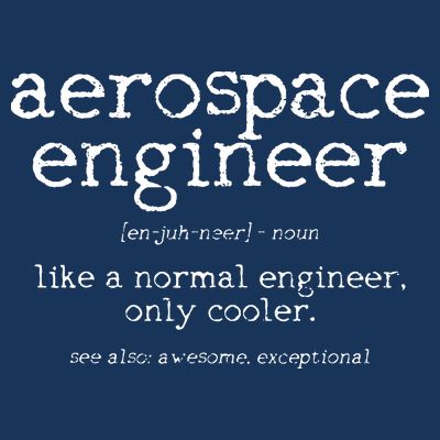 Aerospace Engineer Definition Funny Engineering Gift T-Shirt