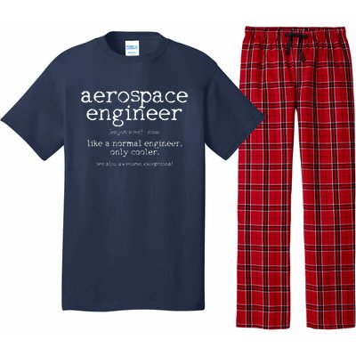 Aerospace Engineer Definition Funny Engineering Gift Pajama Set