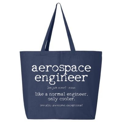 Aerospace Engineer Definition Funny Engineering Gift 25L Jumbo Tote