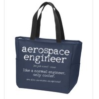 Aerospace Engineer Definition Funny Engineering Gift Zip Tote Bag