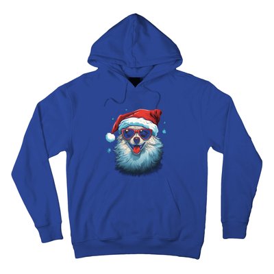 American Eskimo Dog Christmas Xmas Holiday Dog Mom Dad Gift Hoodie