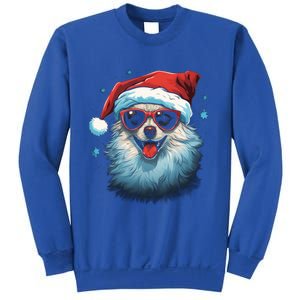 American Eskimo Dog Christmas Xmas Holiday Dog Mom Dad Gift Sweatshirt