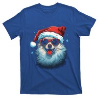 American Eskimo Dog Christmas Xmas Holiday Dog Mom Dad Gift T-Shirt