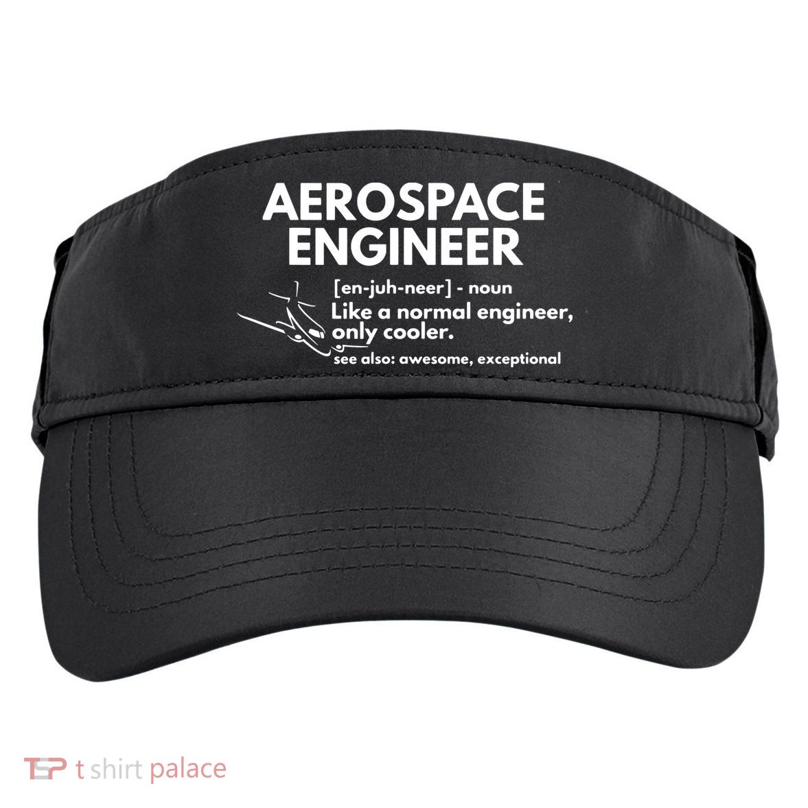 Aerospace Engineer Definition Funny Engineering Adult Drive Performance Visor