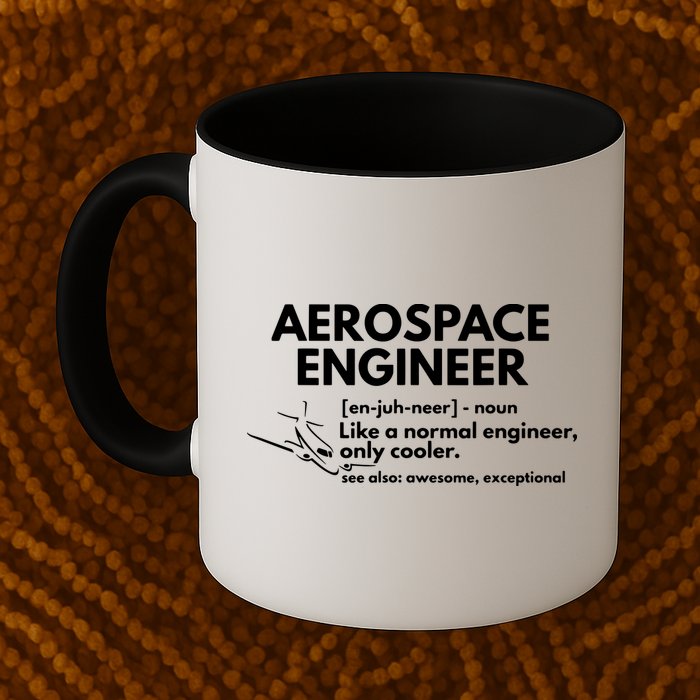 Aerospace Engineer Definition Funny Engineering Mug