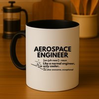 Aerospace Engineer Definition Funny Engineering Mug