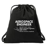 Aerospace Engineer Definition Funny Engineering Drawstring Bag