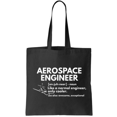 Aerospace Engineer Definition Funny Engineering Bag