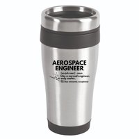 Aerospace Engineer Definition Funny Engineering 16oz Travel Tumbler