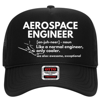 Aerospace Engineer Definition Funny Engineering Trucker Hat