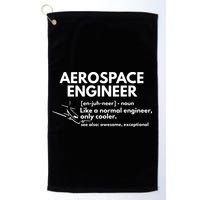 Aerospace Engineer Definition Funny Engineering Golf Towel