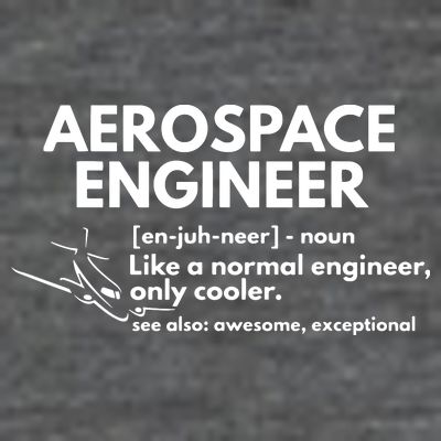 Aerospace Engineer Definition Funny Engineering T-Shirt
