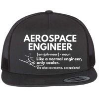 Aerospace Engineer Definition Funny Engineering Flatbill Hat