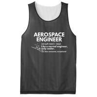 Aerospace Engineer Definition Funny Engineering Mesh Reversible Basketball Jersey Tank