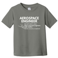 Aerospace Engineer Definition Funny Engineering Toddler T-Shirt