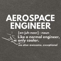 Aerospace Engineer Definition Funny Engineering Cotton Canvas Backpack