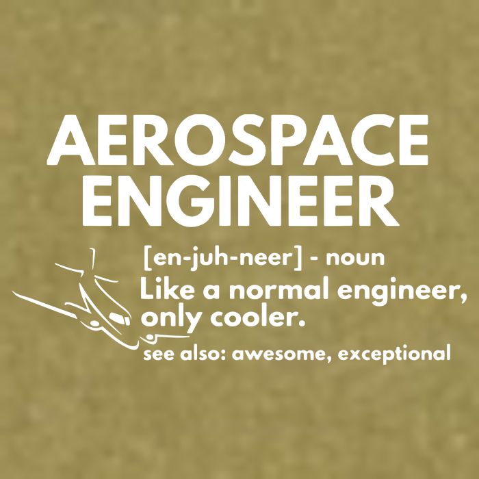 Aerospace Engineer Definition Funny Engineering Garment-Dyed Women's Muscle Tee