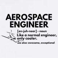 Aerospace Engineer Definition Funny Engineering Garment-Dyed Sweatshirt