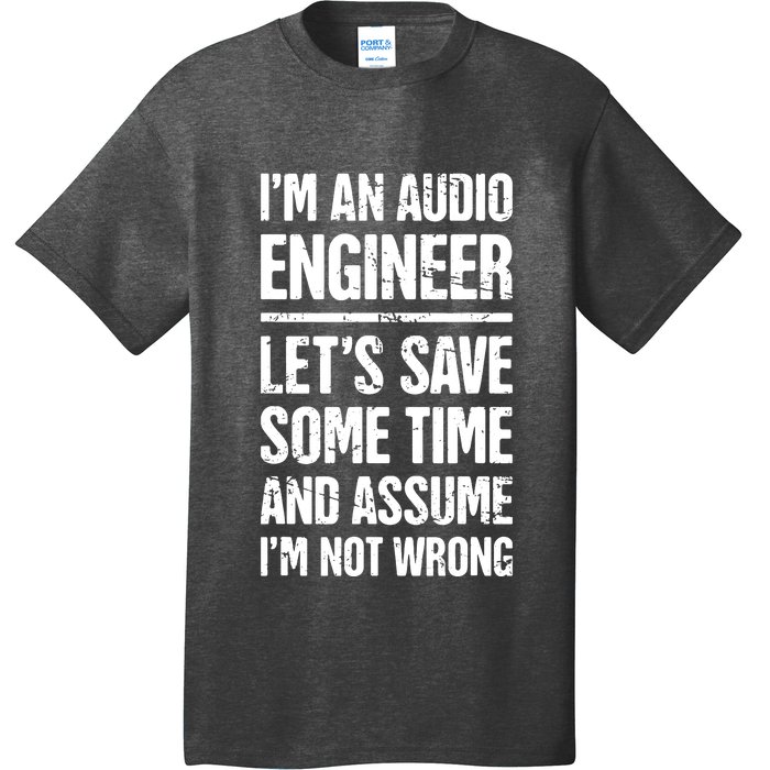 Audio Engineer Distressed Funny Sound Guy T-Shirt