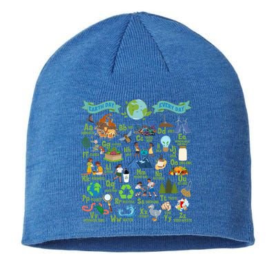 Alphabet Earth Day Every Day Abcs Save Planet Teacher Gift Sustainable Beanie