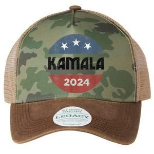 America Election Democrats Vote Harris 2024 President Legacy Tie Dye Trucker Hat