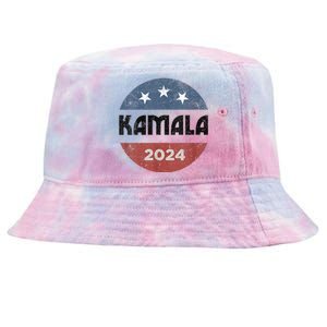 America Election Democrats Vote Harris 2024 President Tie-Dyed Bucket Hat