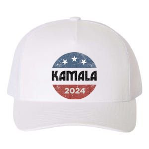 America Election Democrats Vote Harris 2024 President Yupoong Adult 5-Panel Trucker Hat