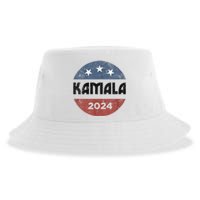 America Election Democrats Vote Harris 2024 President Sustainable Bucket Hat