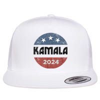 America Election Democrats Vote Harris 2024 President Flat Bill Trucker Hat