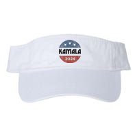 America Election Democrats Vote Harris 2024 President Valucap Bio-Washed Visor