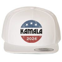 America Election Democrats Vote Harris 2024 President Wool Snapback Cap