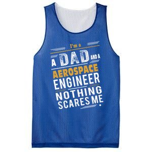 Aerospace Engineer Dad Gift Mesh Reversible Basketball Jersey Tank