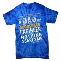 Aerospace Engineer Dad Gift Tie-Dye T-Shirt