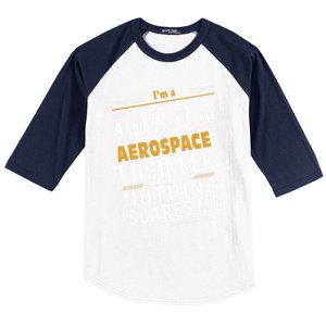 Aerospace Engineer Dad Gift Baseball Sleeve Shirt