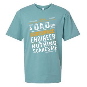 Aerospace Engineer Dad Gift Sueded Cloud Jersey T-Shirt