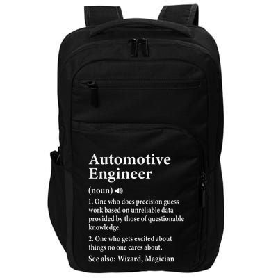 Automotive Engineer Definition For Auto Engineering Student Impact Tech Backpack